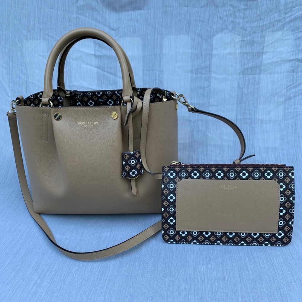 RARE NEVER BEEN USED Henri Bendel Leather Tote